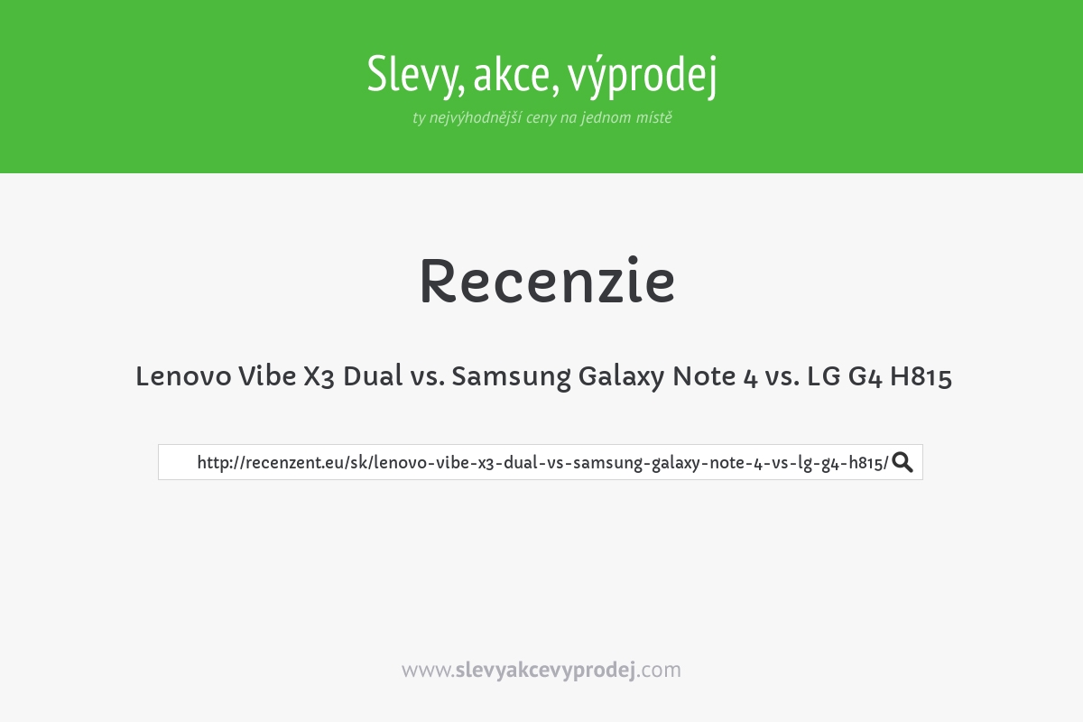 Lenovo Vibe X3 Dual vs. Samsung Galaxy Note 4 vs. LG G4 H815