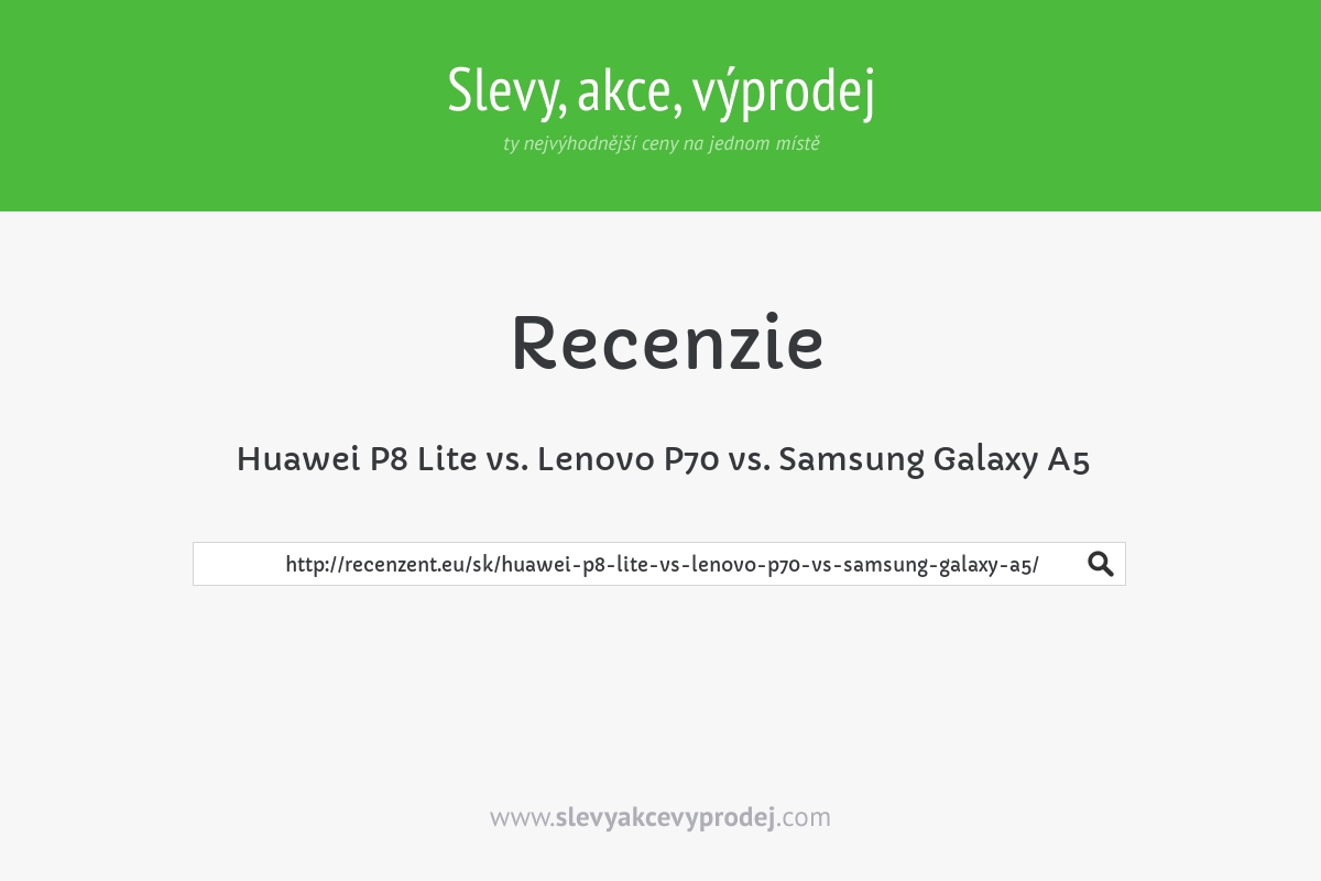 Huawei P8 Lite vs. Lenovo P70 vs. Samsung Galaxy A5