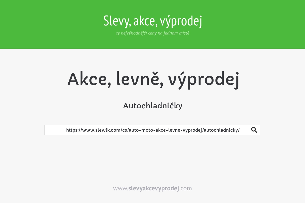 Autochladničky