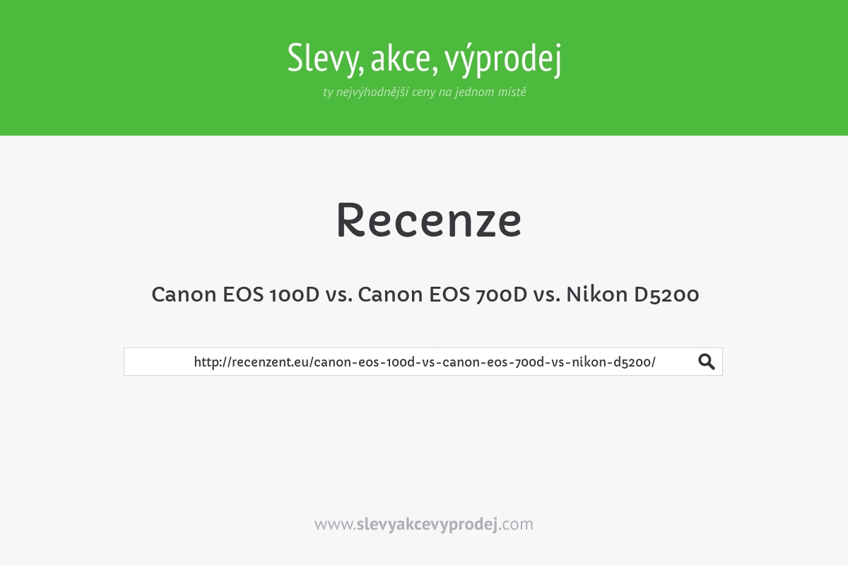 Canon EOS 100D vs. Canon EOS 700D vs. Nikon D5200