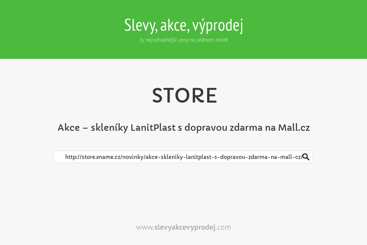 Akce – skleníky LanitPlast s dopravou zdarma na Mall.cz