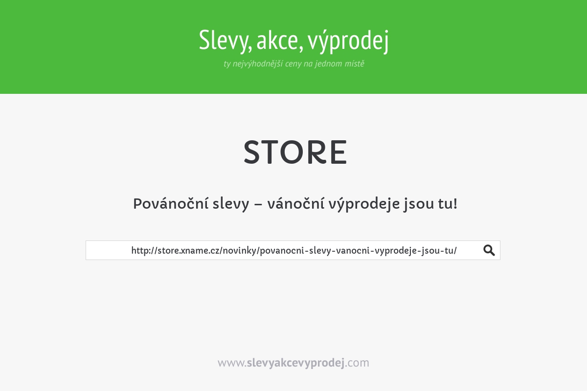 Povánoční slevy – vánoční výprodeje jsou tu!