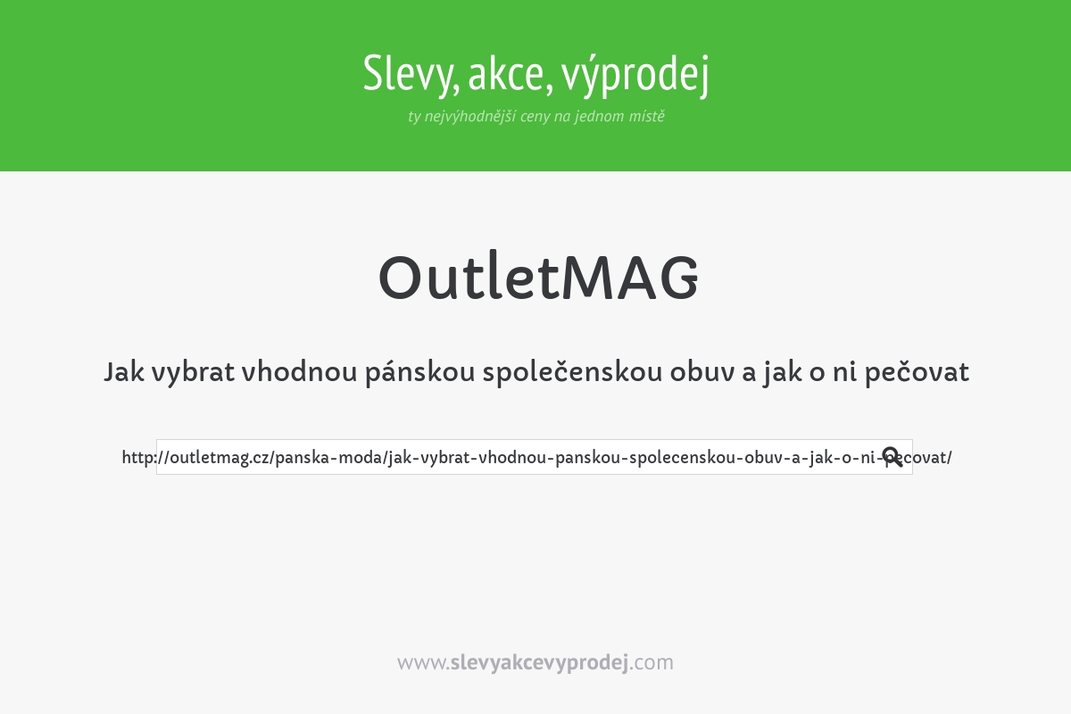 Jak vybrat vhodnou pánskou společenskou obuv a jak o ni pečovat