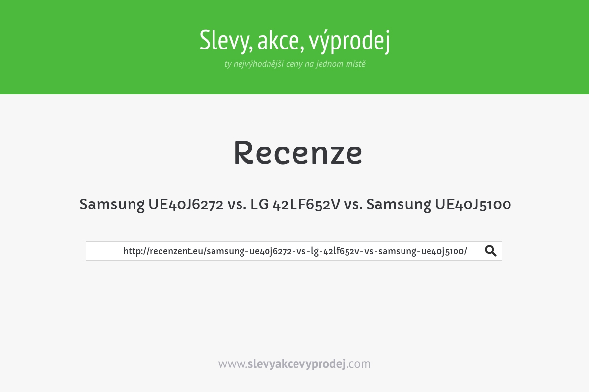 Samsung UE40J6272 vs. LG 42LF652V vs. Samsung UE40J5100