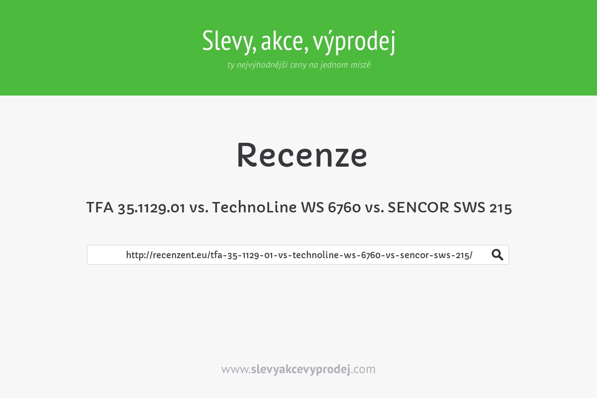 TFA 35.1129.01 vs. TechnoLine WS 6760 vs. SENCOR SWS 215